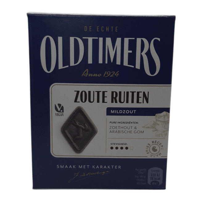 Huvudbild Zoute Ruiten 185gr Oldtimers
