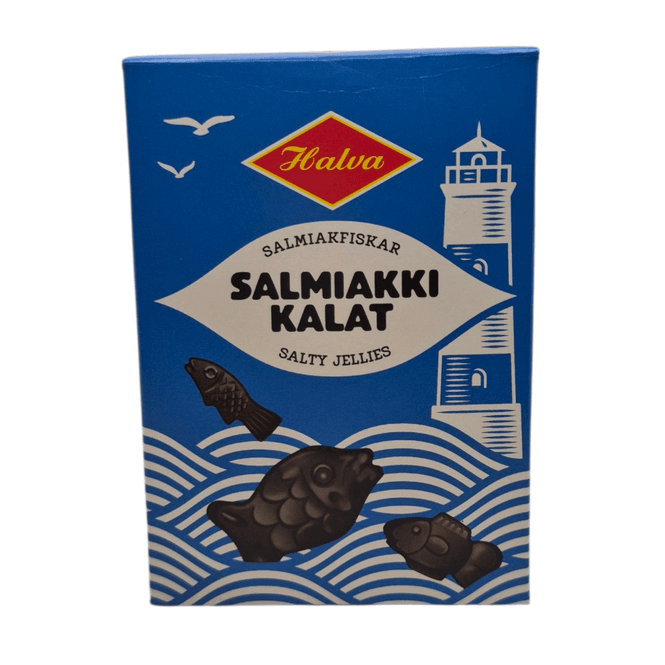 Huvudbild Salmiakki Kalat 230gr Halva