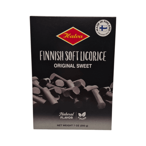 Finnish Soft Licorice Sweet 200gr Halva