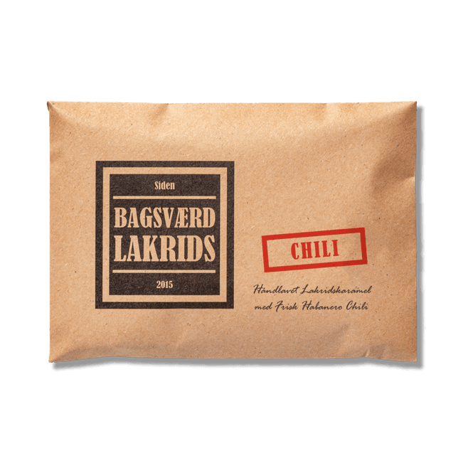 Huvudbild Chili 160gr Bagsvaerd Lakrids Danmark