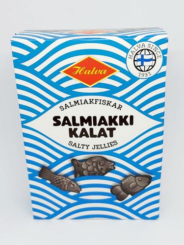 Halva Salmiakki Kalat 240gr